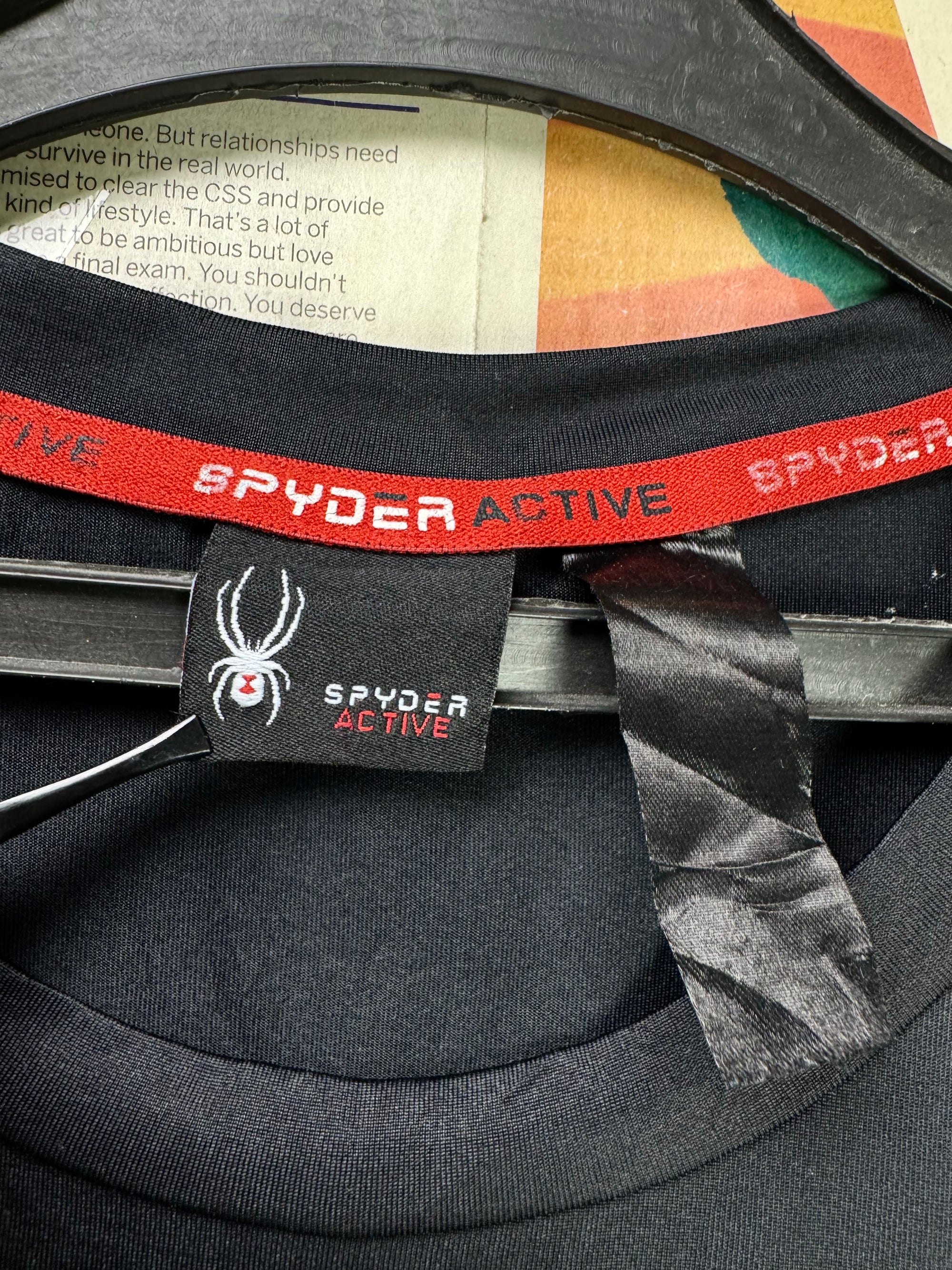 Spyd*r® Medium | Chest: 22" | Black | Performance T-Shirt | 3815 - Genuine Maal