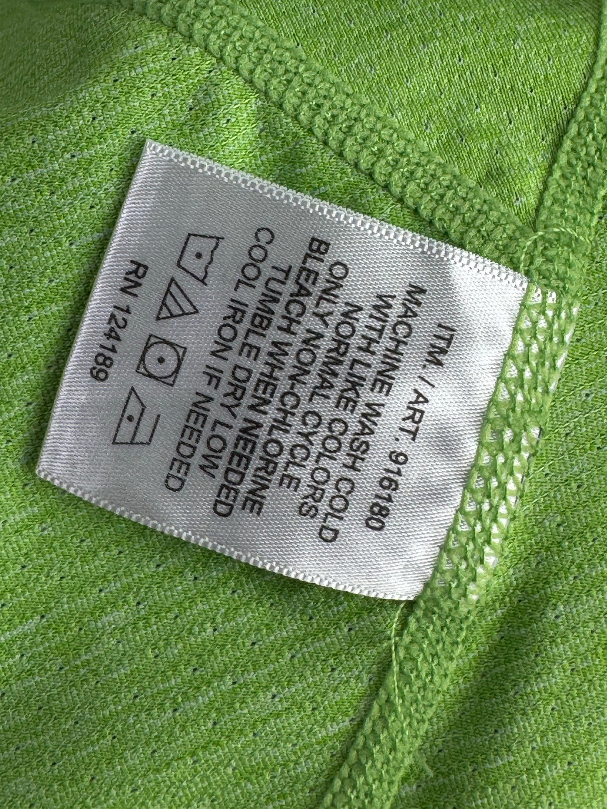 Kirkland® Medium | Chest: 22.5" | Green | Gym T-Shirt | Poly - Spandex | 3813 - Genuine Maal