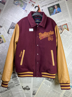 Super Dry® XL | Chest: 25" | Maroon | Varsity Jacket | 2126 - Genuine Maal