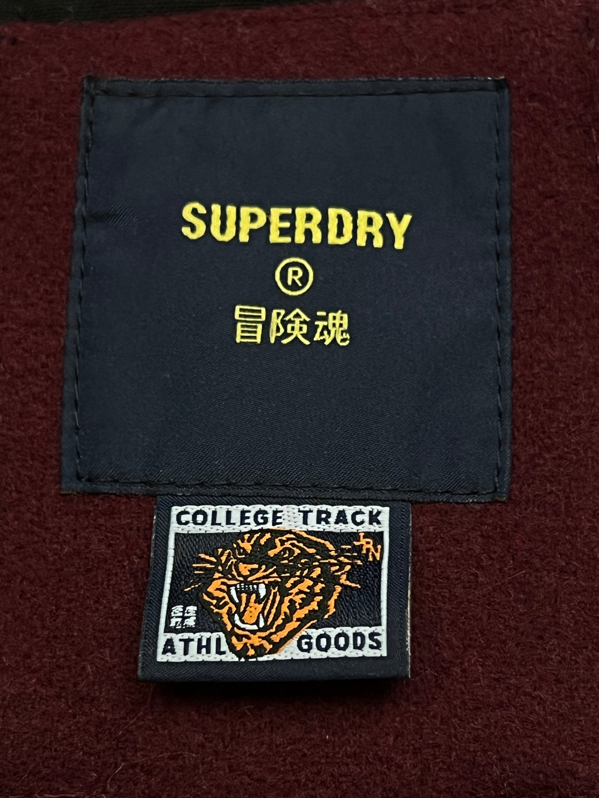 Super Dry® XL | Chest: 25" | Maroon | Varsity Jacket | 2126 - Genuine Maal