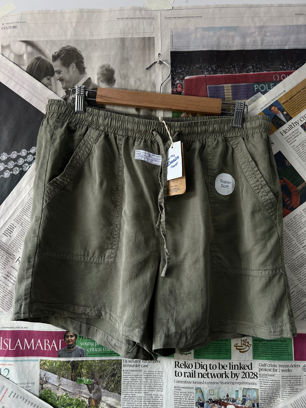 DENIM COMPANY® Olive | Waist: 32" to 34" | B22 - My Store