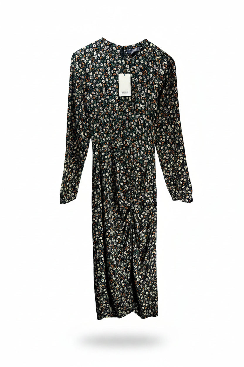 Primark® XS | Bust: 17" | Floral Print | Maxi Dress | Viscose | B1 - 5148 - Genuine Maal