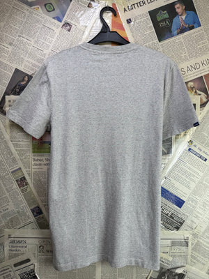 Superdry® Small | Chest: 19" | Grey | T-Shirt | Cotton | 4165 - Genuine Maal