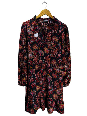 Papaya® Large | Bust: 21" | Paisley Print | Mini Dress | B1 - 5167 - Genuine Maal