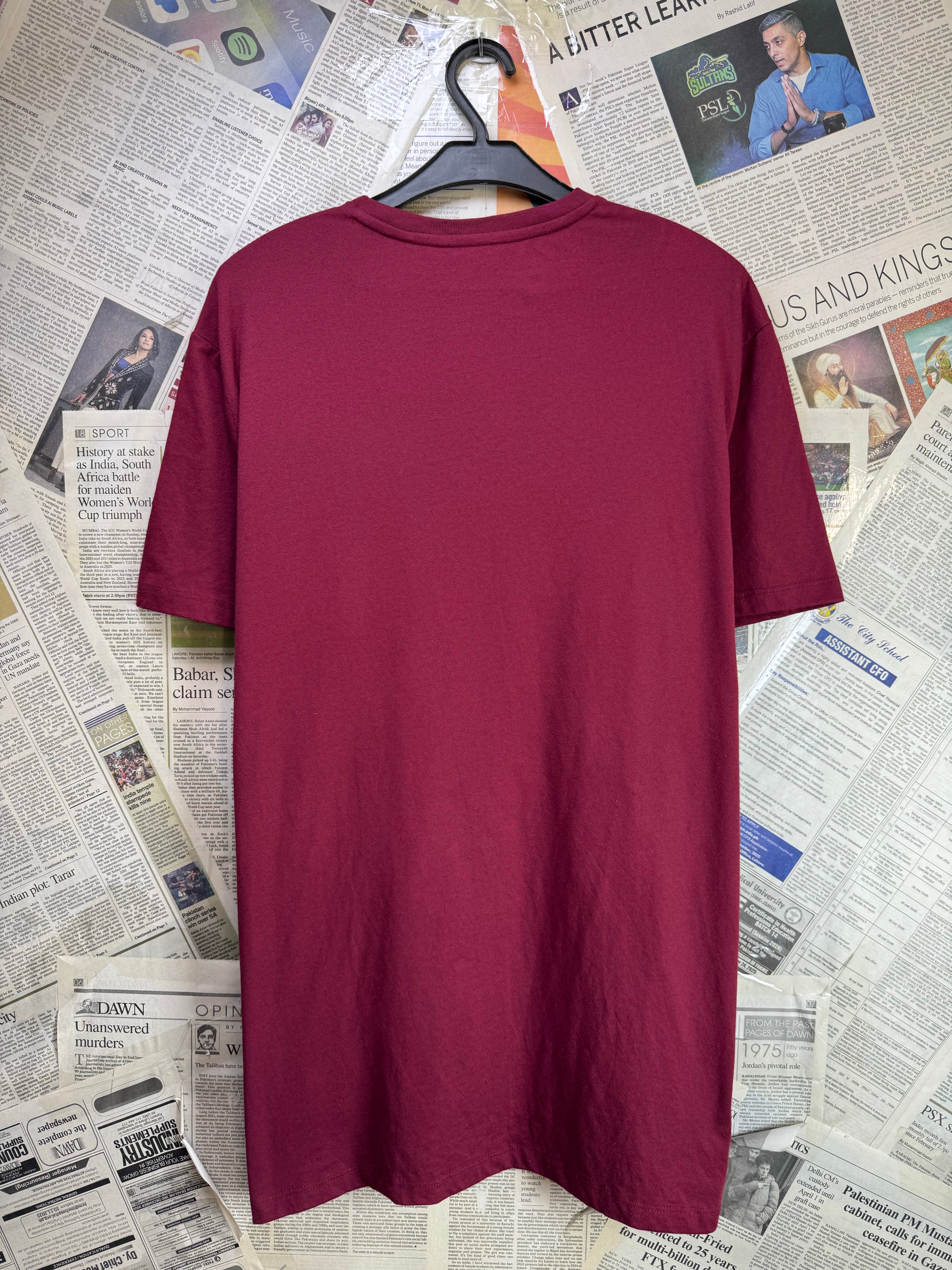 Goodfellow® Large | Chest: 23" | Blood Red | T-Shirt | Cotton - Poly | 4168 - Genuine Maal