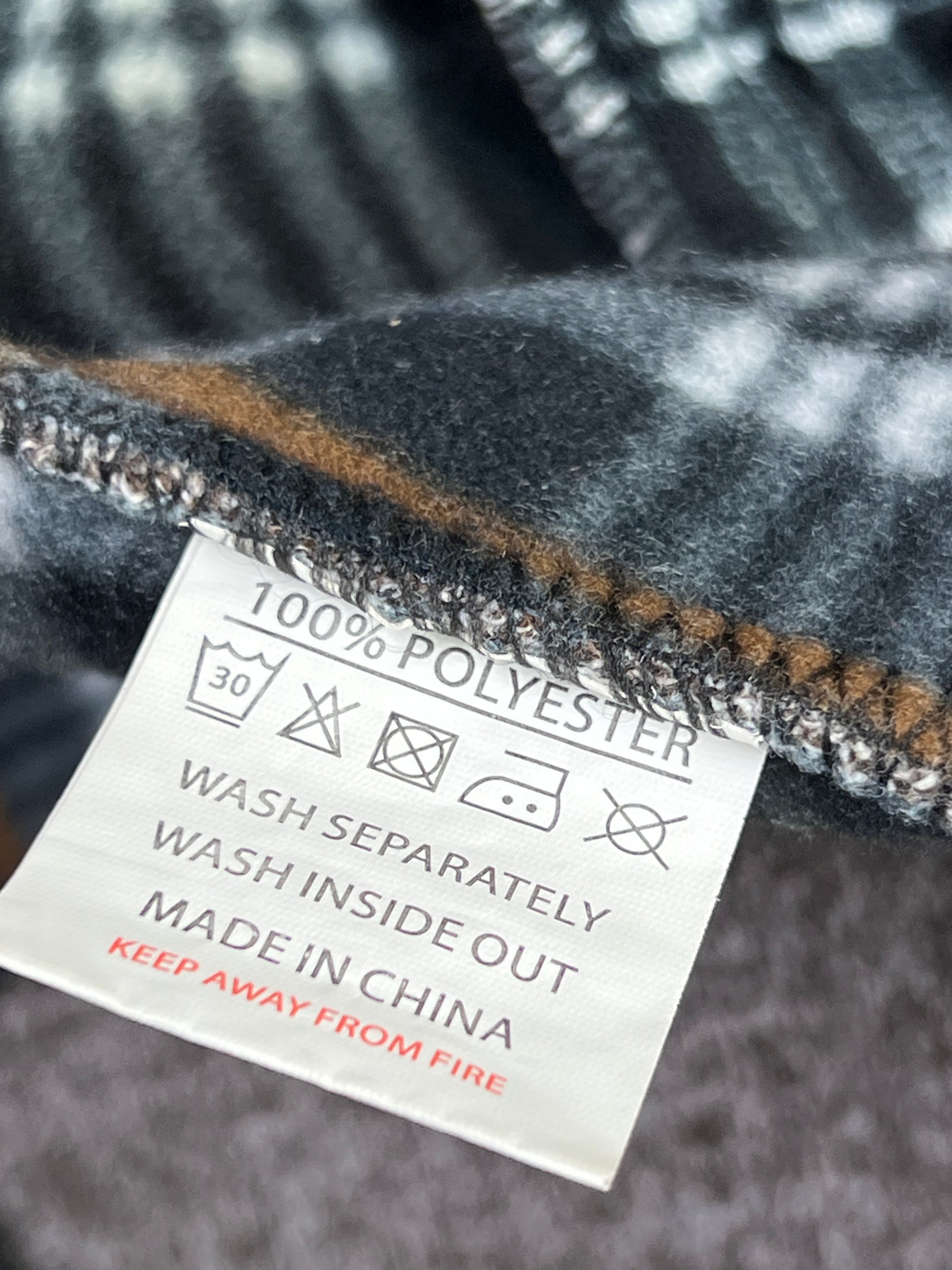 Raphael Ralencino® Large | Chest: 24" | Heather Brown | Full Zip Mock Neck Sweater | 2129 - Genuine Maal