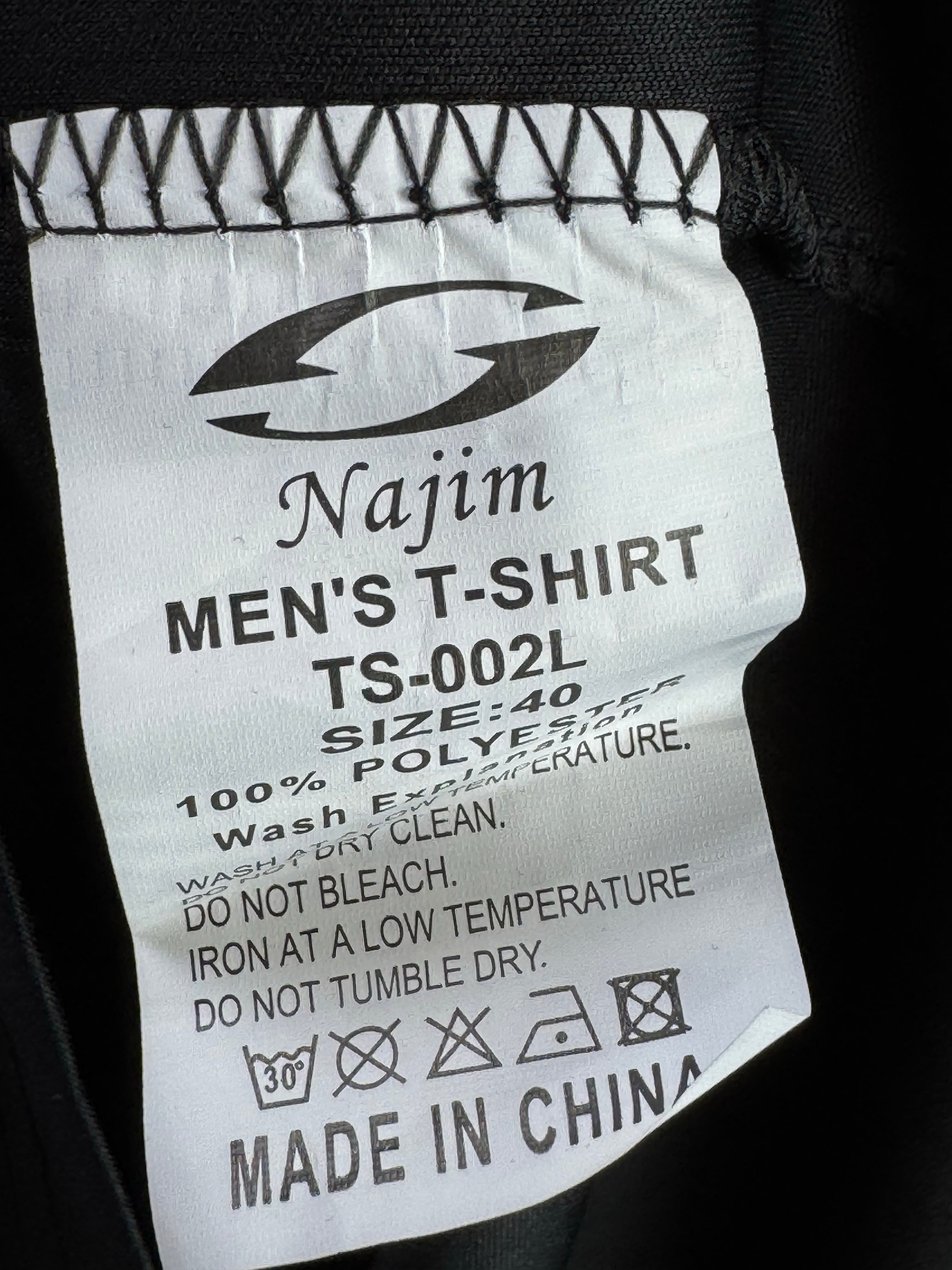 Najim® Small | Chest: 20.5" | Black | Performace T-Shirt | Poly | 4170 - Genuine Maal