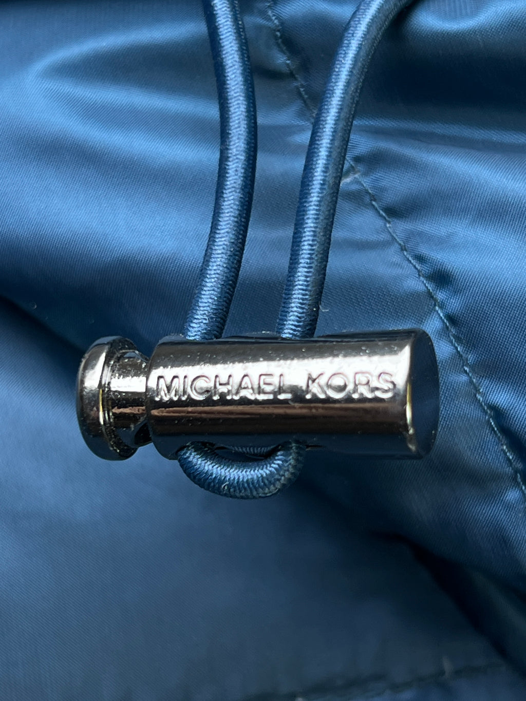 Michael K*rs® Medium | Chest 22 | Duck Down & Feather Filling Puffer Jacket with Hoodie | Dark Teal | 2128