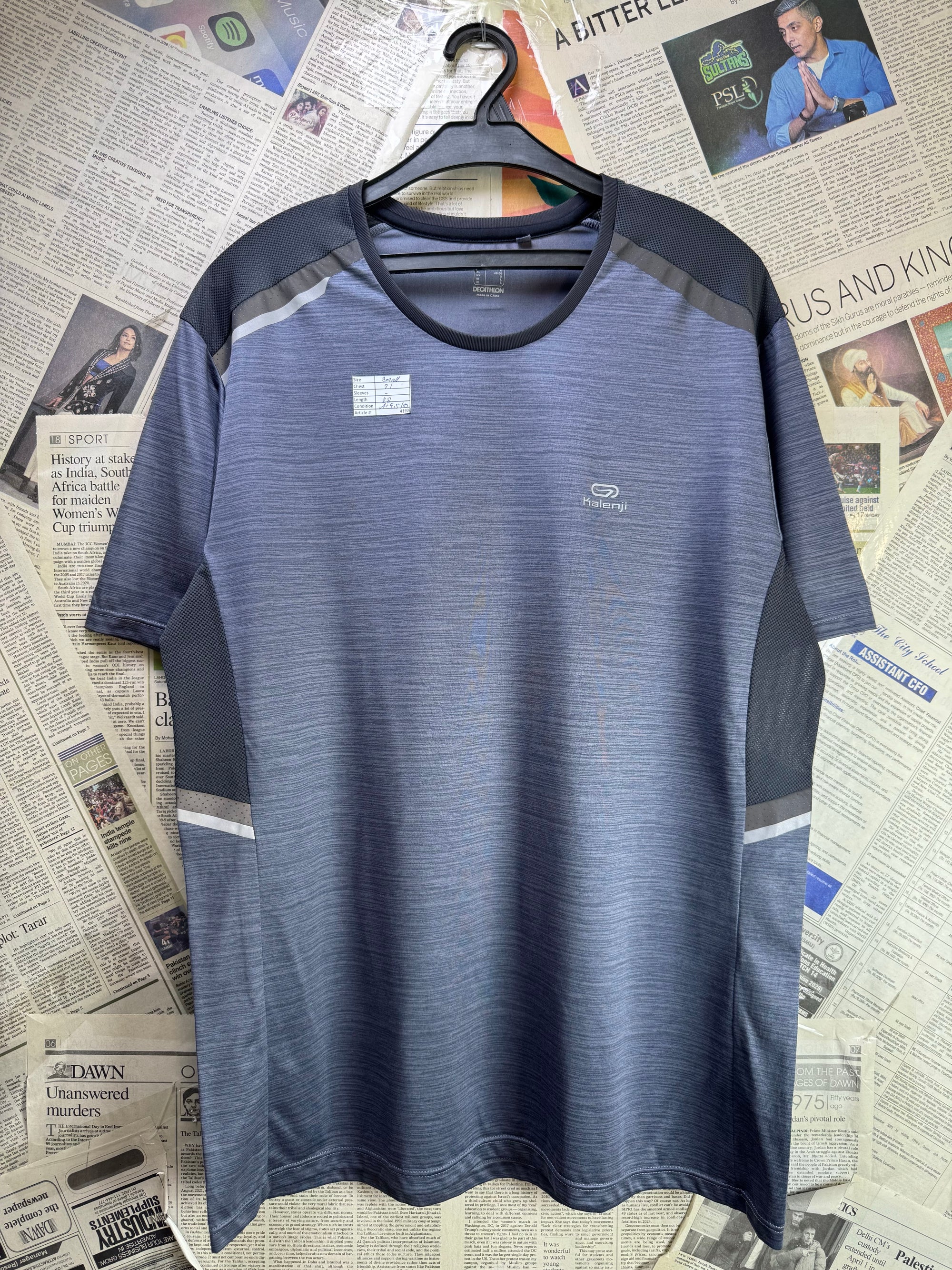 Kalenji® Small | Chest: 21" | Performace T-Shirt | 4193 - Genuine Maal