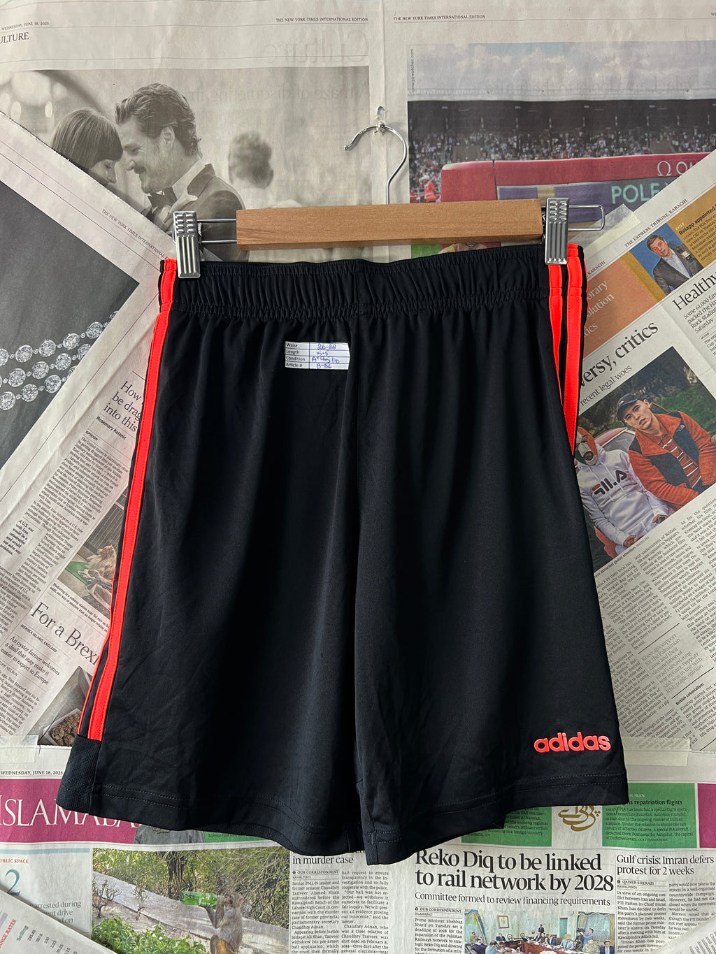 ADIDAS® Black | Waist: 26" to 28" | B36 - My Store