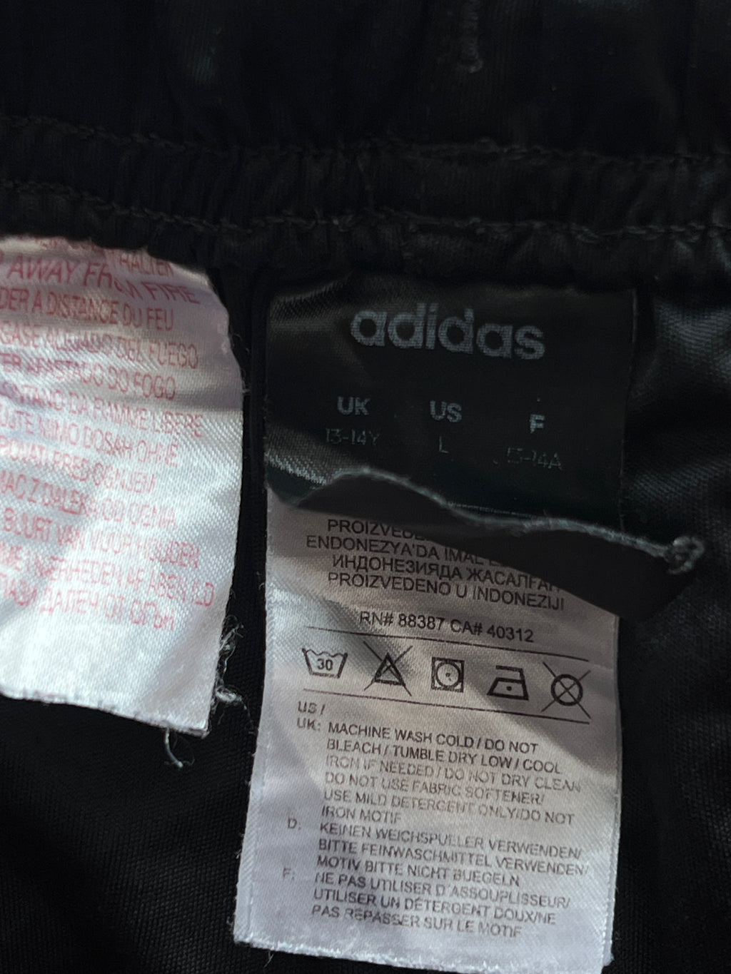 ADIDAS® Black | Waist: 26" to 28" | B36 - My Store