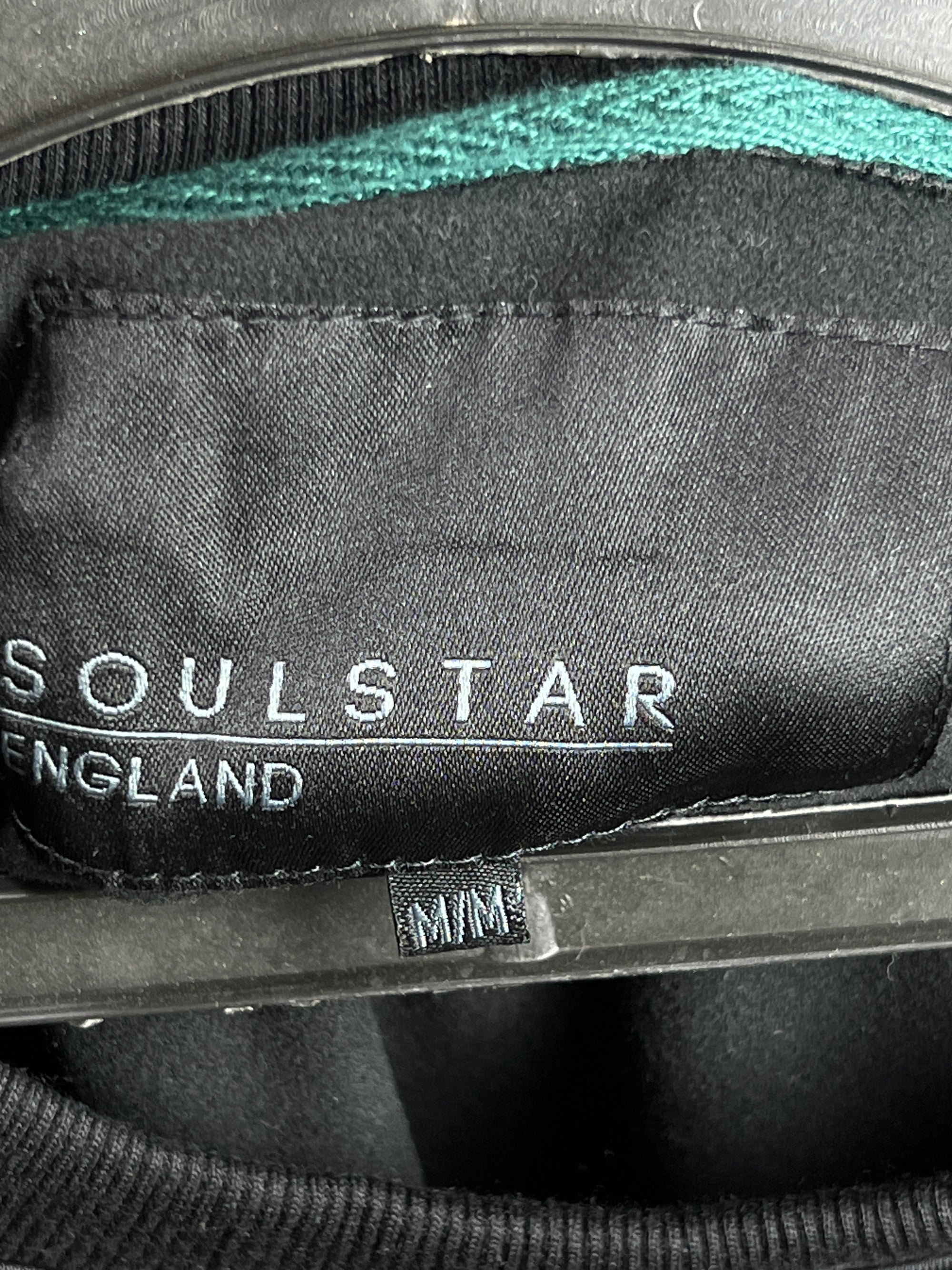 Soul Star England® Medium | Chest 21.5 | Sweat Shirt | Black | 1779 - Genuine Maal