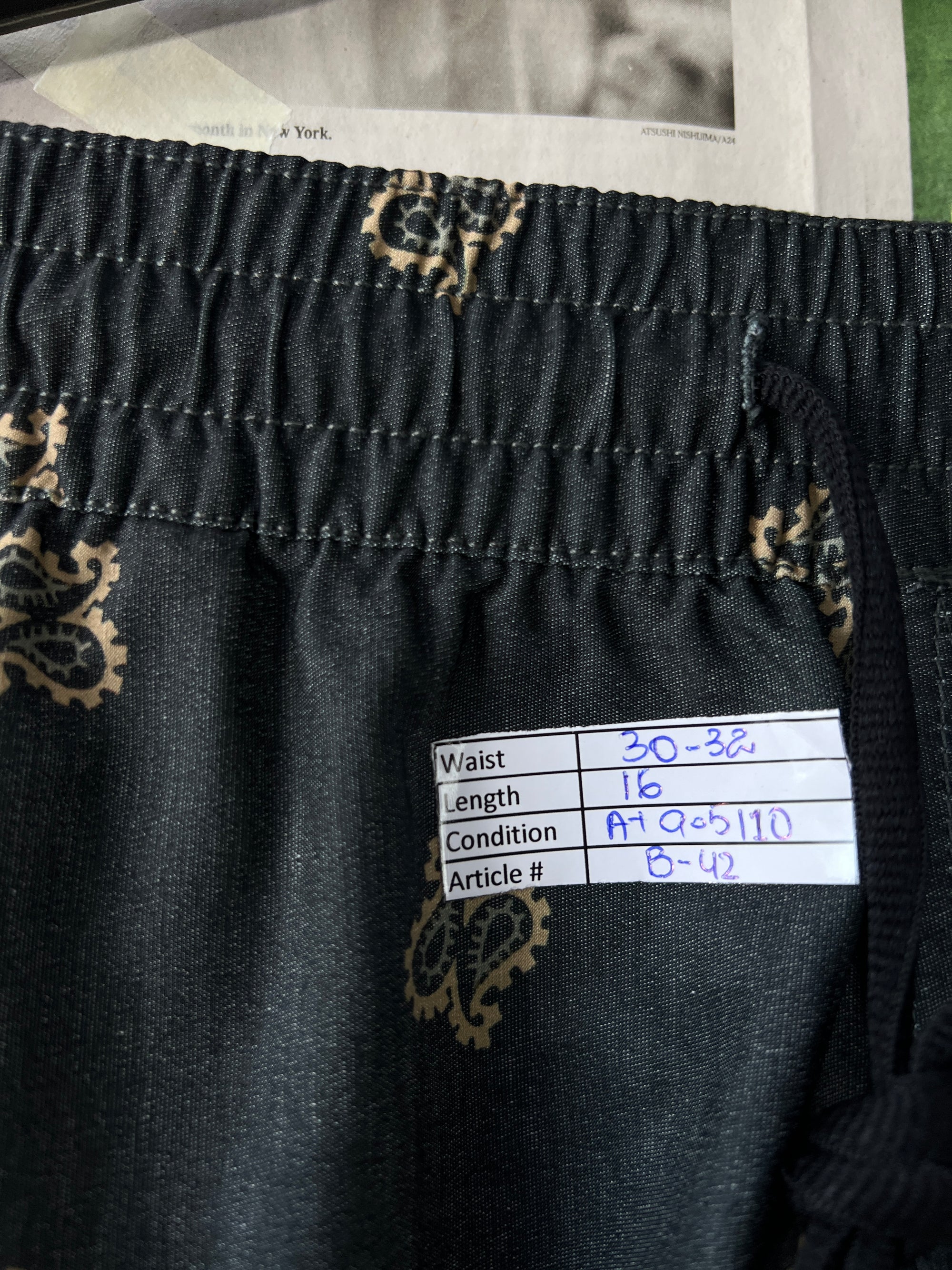 Charcoal | Waist: 30" to 32" | B42 - My Store