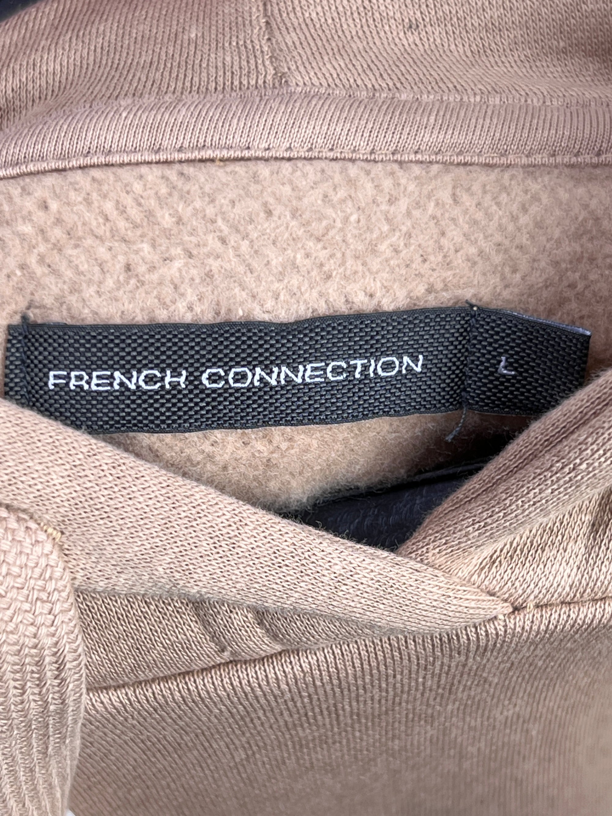 French Connection® Small | Chest: 20.5" | Camel | Hoodie | 2136 - Genuine Maal