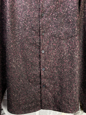 River Island® Large | Chest: 23.5" | Reddish Brown | Shacket | Wool Blend | 2140 - Genuine Maal
