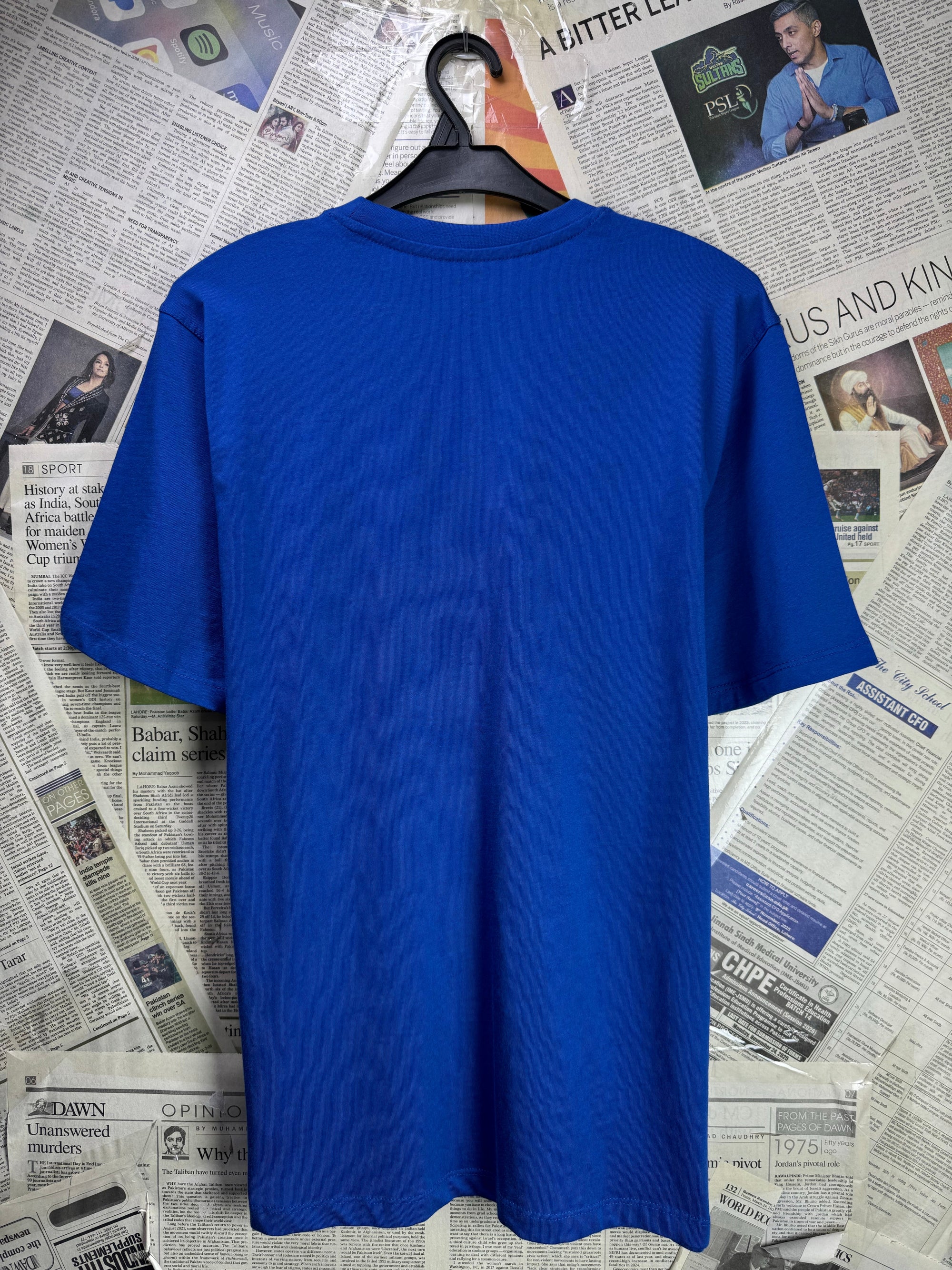 883 Police® Medium | Chest: 21.5" | Royal Blue | T-Shirt | Cotton | 4195 - Genuine Maal