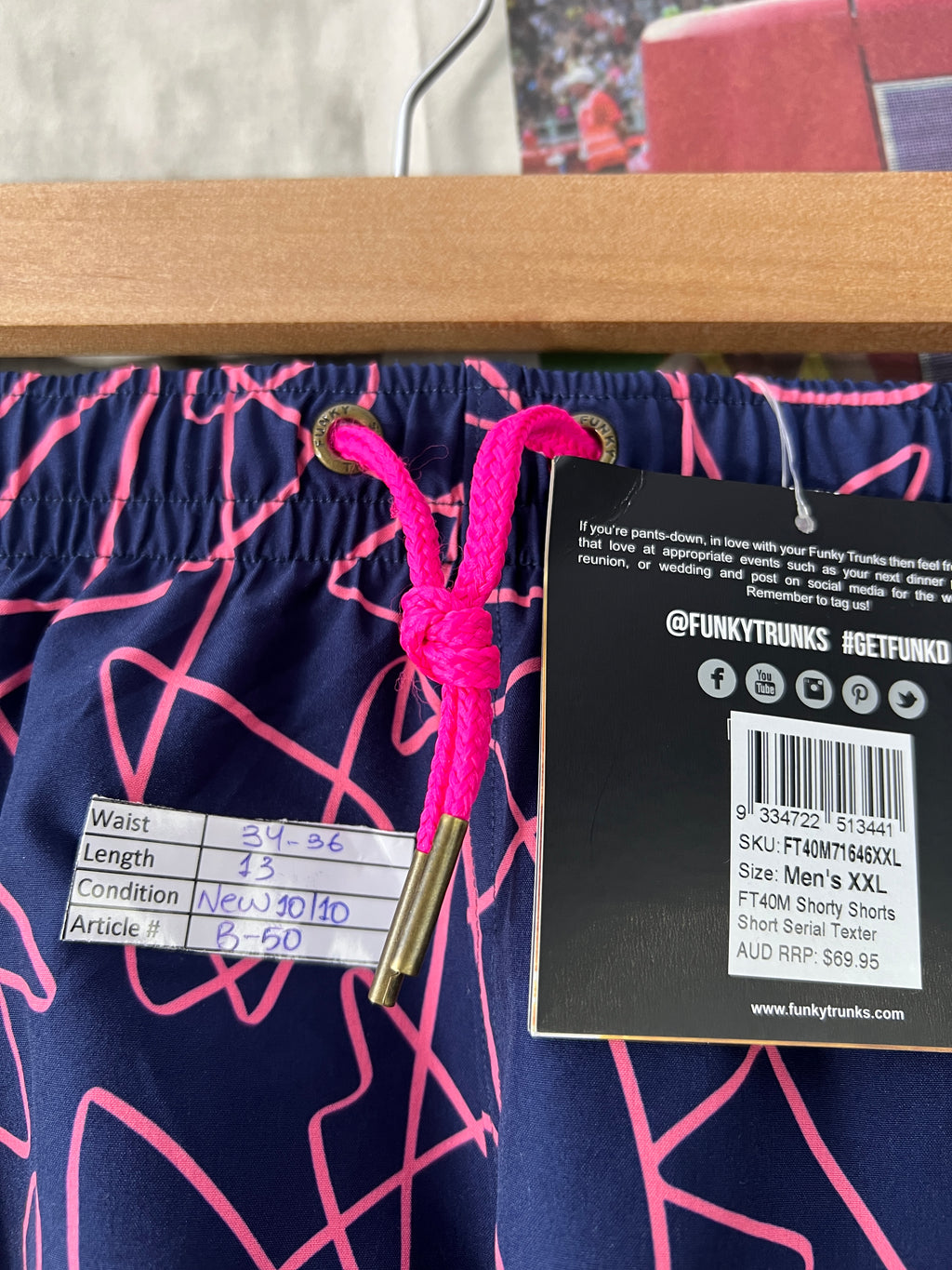 FUNKY TRUNKS® Geometric | Waist: 34" to 36" | B50 - My Store