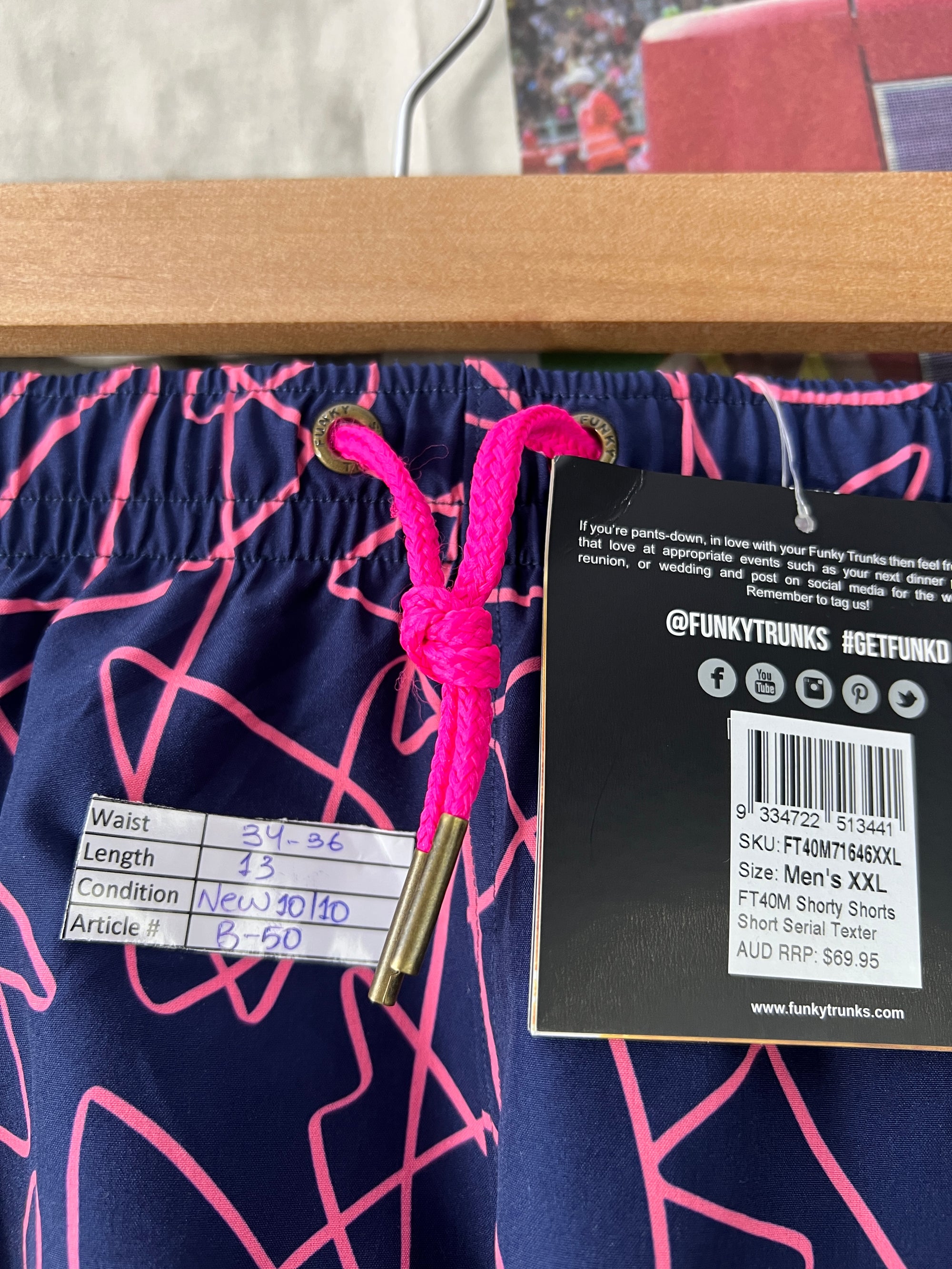 FUNKY TRUNKS® Geometric | Waist: 34" to 36" | B50 - My Store