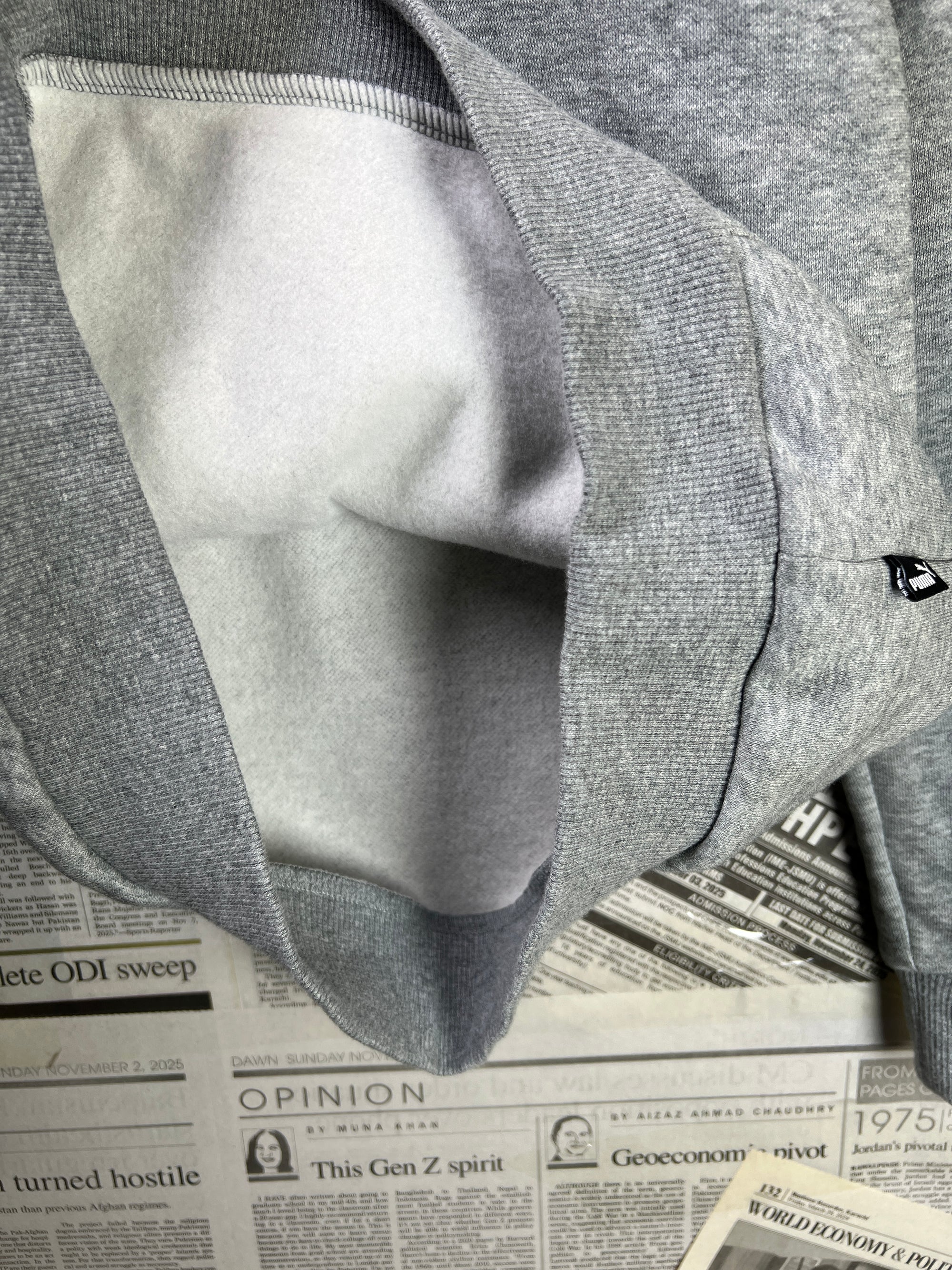 P*ma® XS | Chest: 18.5" | Grey | Hoodie | 2288 - Genuine Maal