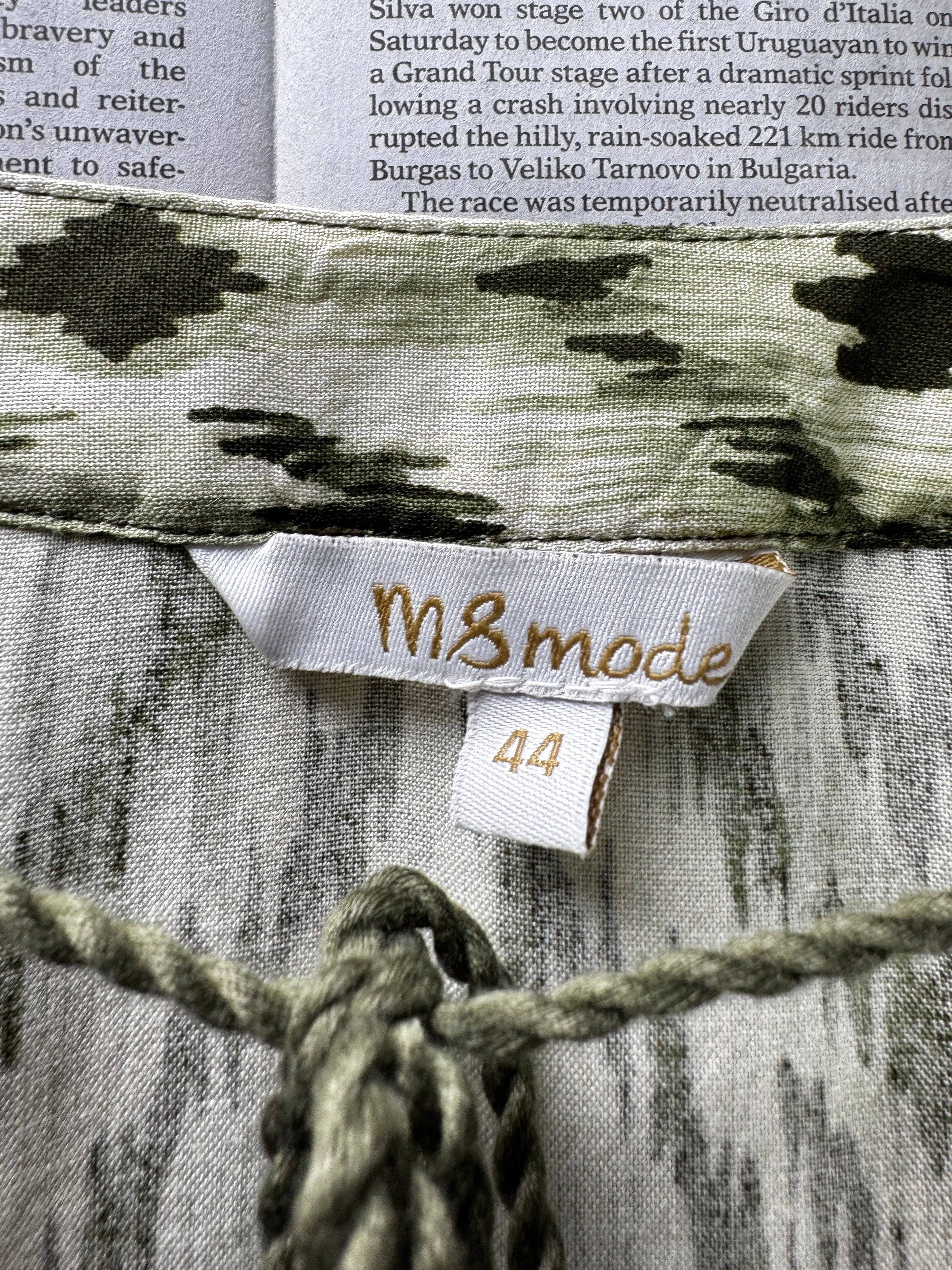 MS mode® XXL | Bust: 25" | Green Geometric | Mini Dress | B2 - 5373 - Genuine Maal