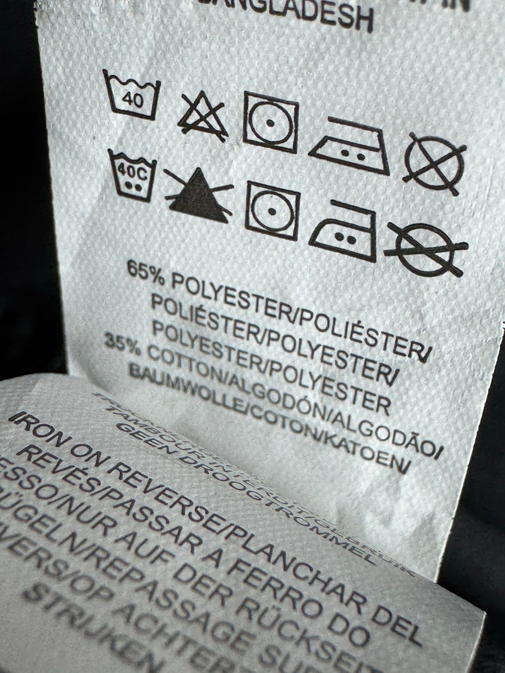 Cedar Wood® Medium | Chest: 21.5" | Black | Shirt | Poly - Cotton | 4032 - Genuine Maal