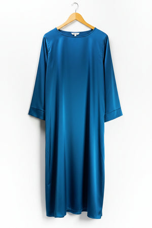 ® Large | Bust: 20" | Blue | Maxi Dress | B2 - 5182 - Genuine Maal