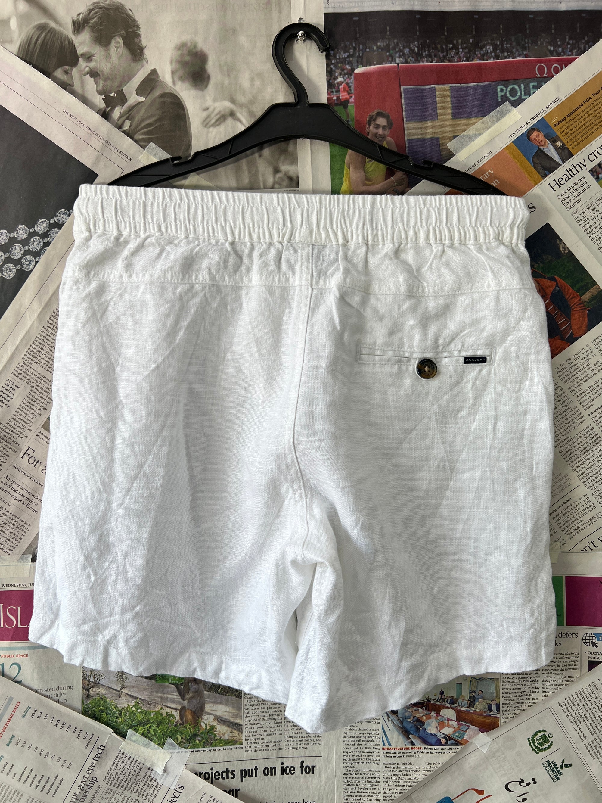 RIVIERA® White | Waist: 28" to 30" | B63 | Linen - My Store