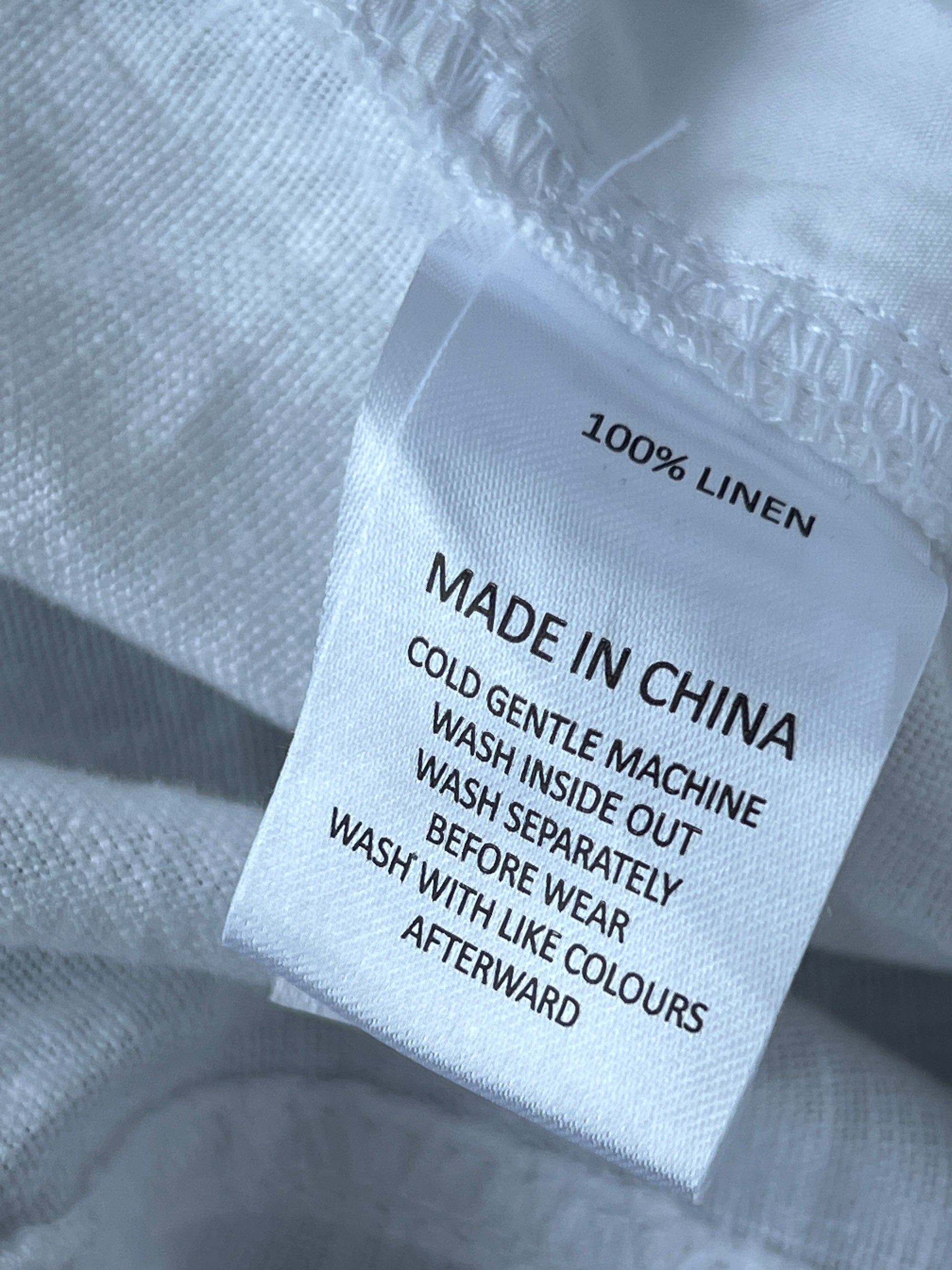 RIVIERA® White | Waist: 28" to 30" | B63 | Linen - My Store