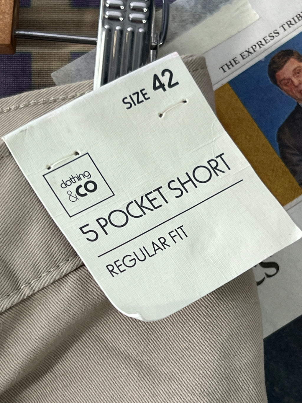 CLOTHING & CO.® Beige | Waist: 42" | B61 - My Store