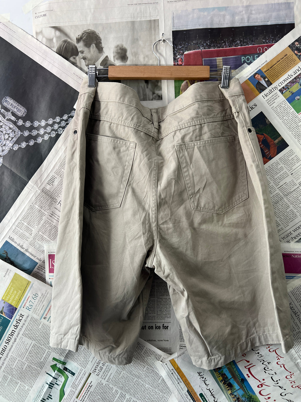 CLOTHING & CO.® Beige | Waist: 42" | B61 - My Store