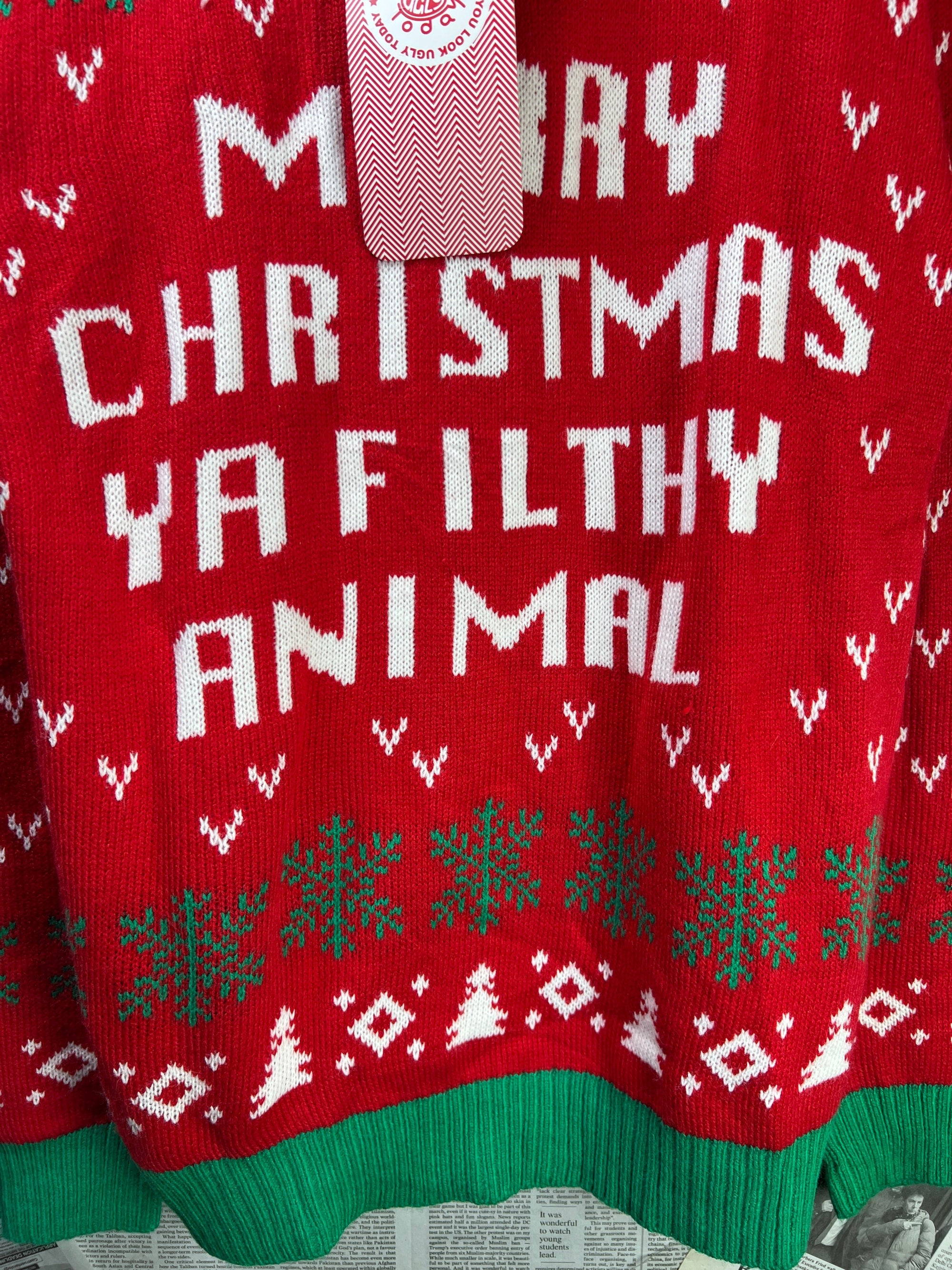 Christmas® Small | Chest: 20.5" | Red | Christmas Sweater | 2139 - Genuine Maal