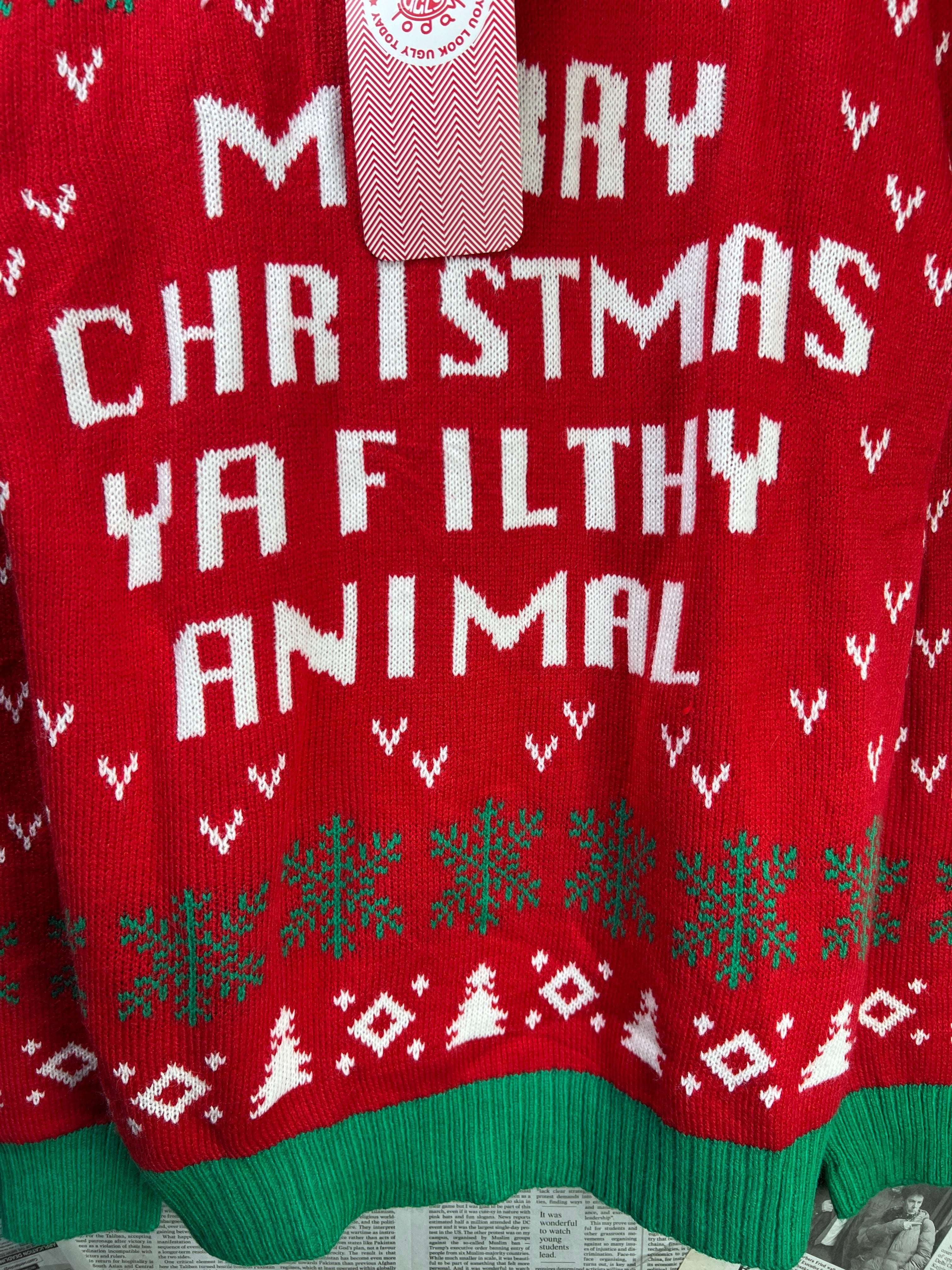 Christmas® Small | Chest: 20.5" | Red | Christmas Sweater | 2139 - Genuine Maal