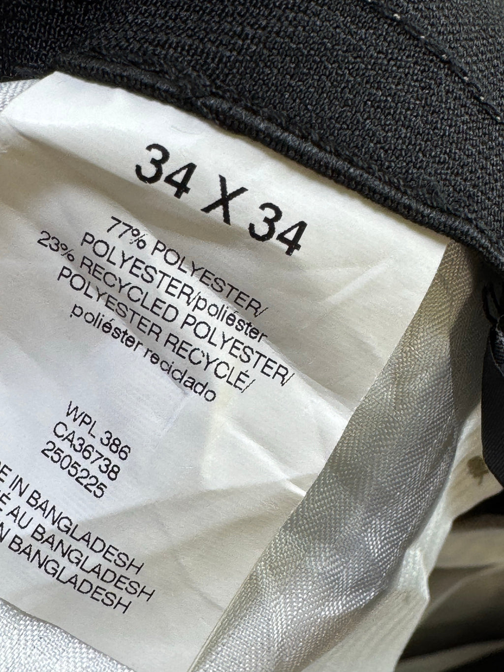 Kenneth Kole® Waist: 34" | Beige | Slim Fit Performance Pants | Poly | 1380 - Genuine Maal