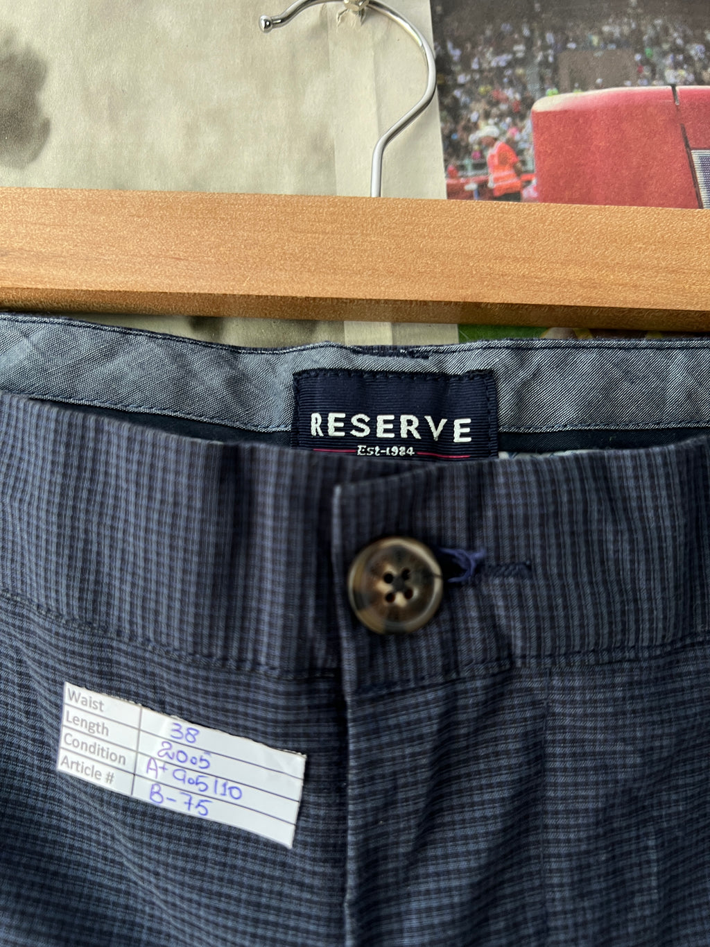 RESERVE® Navy | Waist: 38" | B75 - My Store