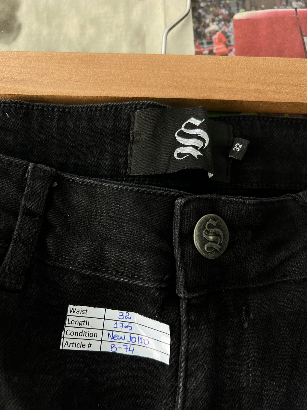 SINNERS ATTIRE® Black | Waist: 32" | B74 - My Store