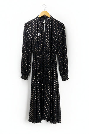 Principles® Medium | Bust: 18.5" | Metallic Foil Dot Print | Jump Suit | B2 - 5002 - Genuine Maal