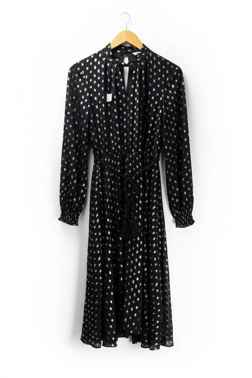 Principles® Medium | Bust: 18.5" | Metallic Foil Dot Print | Jump Suit | B2 - 5002 - Genuine Maal
