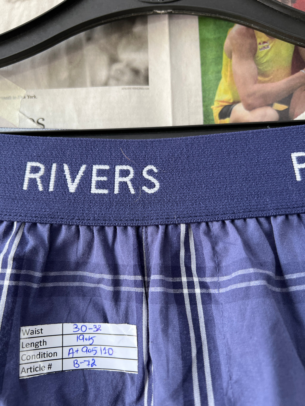 RIVERS® Blue | Waist: 30" to 32" | B72 - My Store