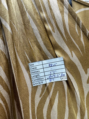 H&M® Medium | Bust: 32.5" | Zebra Print | Maxi Dress | B3 - 5424 - Genuine Maal