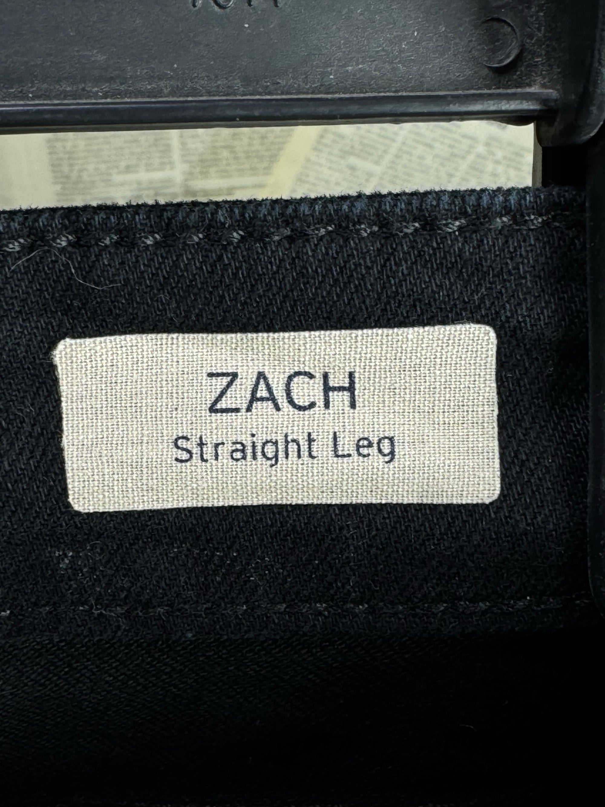 Mavi® Waist: 36" | Black | Straight Fit Denim Pants | Cotton - Elastane | 1379 - Genuine Maal