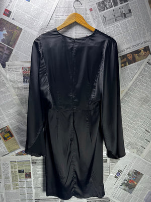 ® XS | Bust: 17" | Satin Weave | Mini Dress | B3 - 5008 - Genuine Maal
