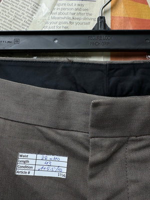 Bonobos® Waist: 38" to 40" | Beige | Chino Pants | Cotton - Elastane | 1356 - Genuine Maal