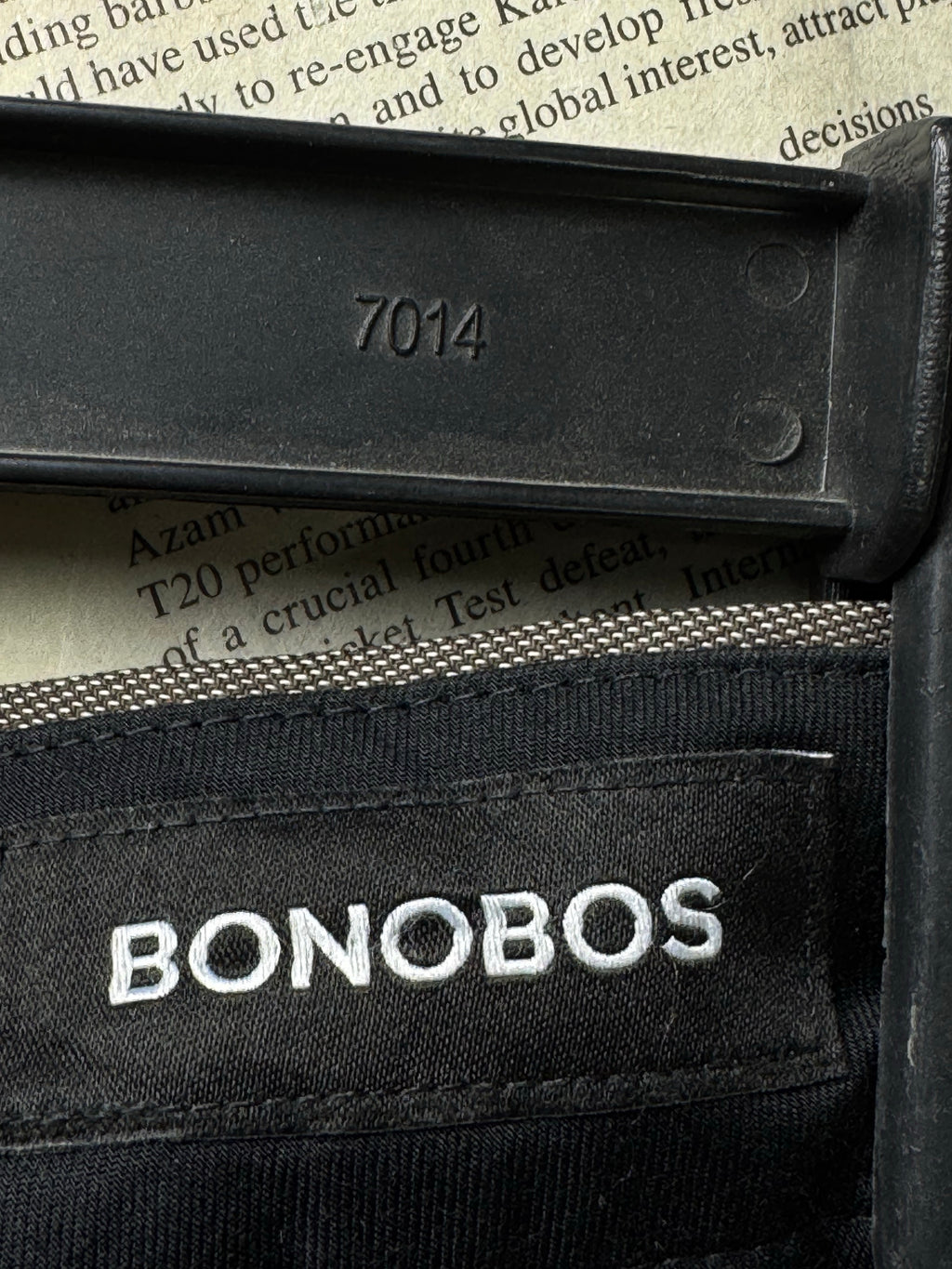 Bonobos® Waist: 38" to 40" | Beige | Chino Pants | Cotton - Elastane | 1356 - Genuine Maal
