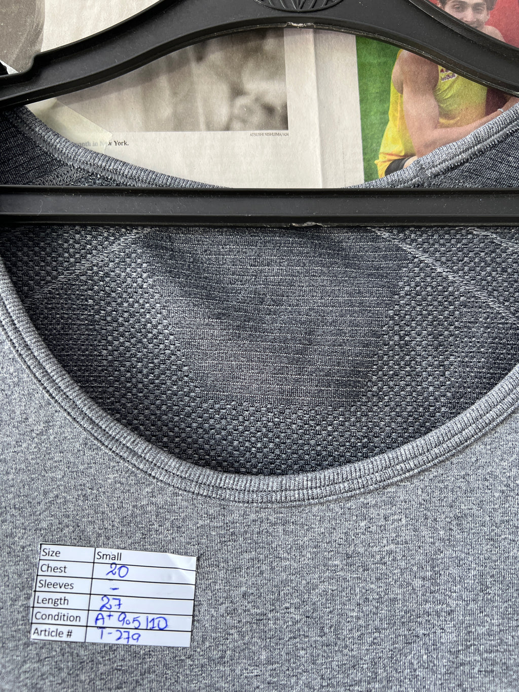 Grey | Small | Chest: 20" | T279 - My Store