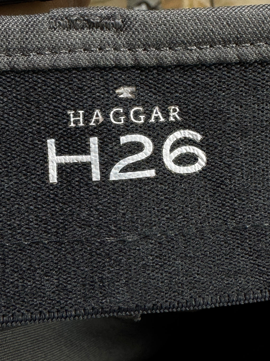 Haggar® Waist: 34" | Grey | Golf Pants | Poly | 1359 - Genuine Maal
