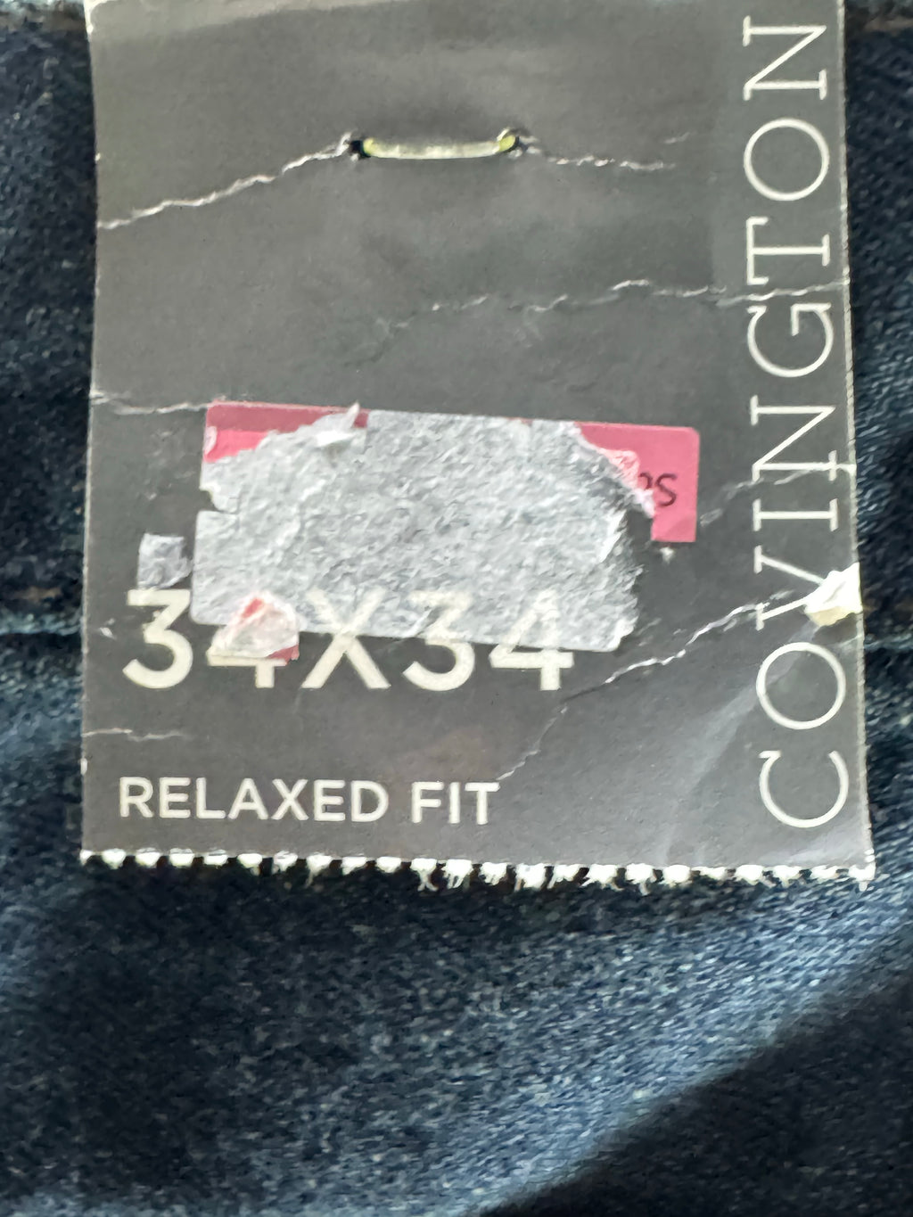 Covington® Waist: 34" | Blue | Relaxed Fit Denim Pants | Cotton | 1367 - Genuine Maal