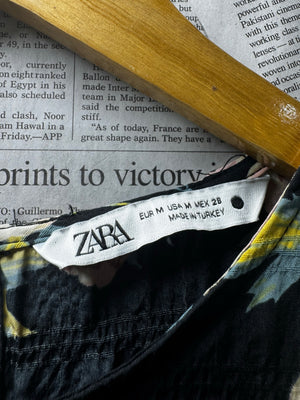 Zara® Large | Bust: 20" | Floral Print | Mini Dress | B3 - 5018 - Genuine Maal