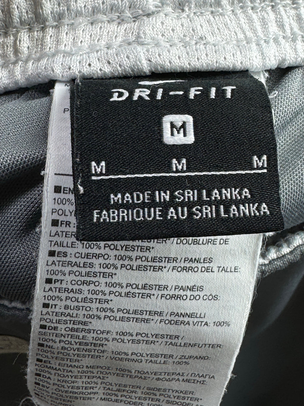 N*ke® Waist: 28" to 30" | Grey | Dri - Fit Sports Shorts | Poly | 1399 - Genuine Maal