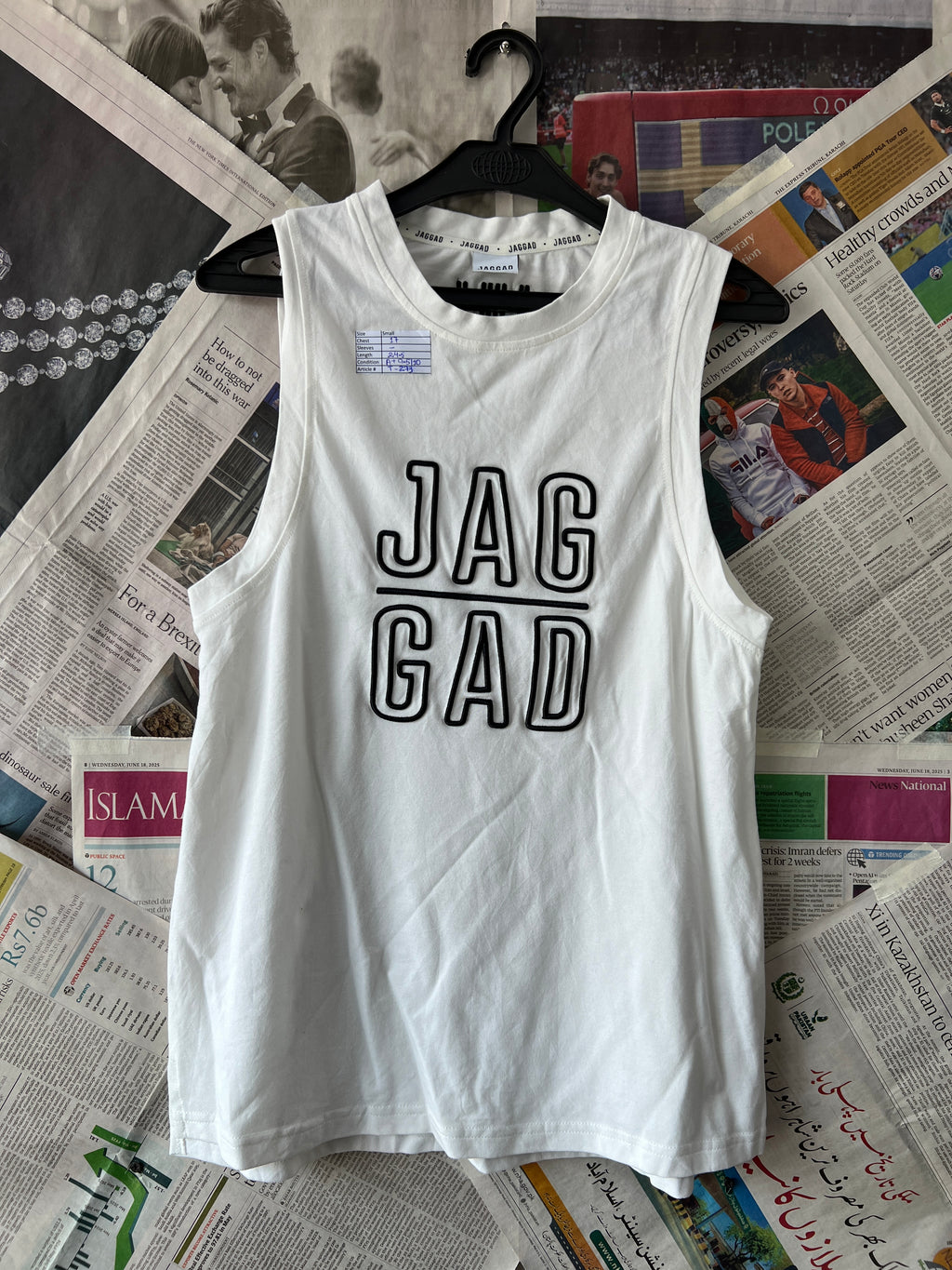 JAGGAD® White | XS | Chest: 17" | T273 - My Store