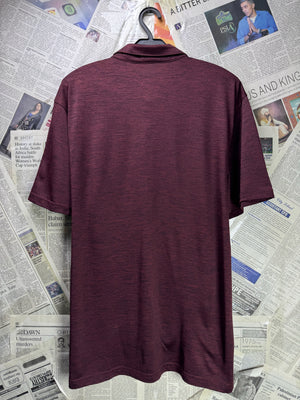 Old N*vy® Medium | Chest: 22" | Heather Maroon | Sports Polo | Poly | 4015 - Genuine Maal